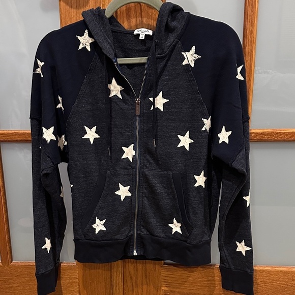 Splendid Starry Night Hoodie - blue and white​​ - Picture 3 of 6
